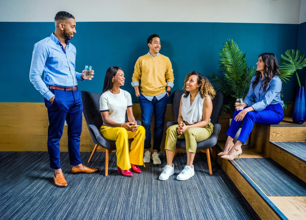 A diverse group of people gathered together to represent how the OBBBA will likely affect people of different statuses and backgrounds.